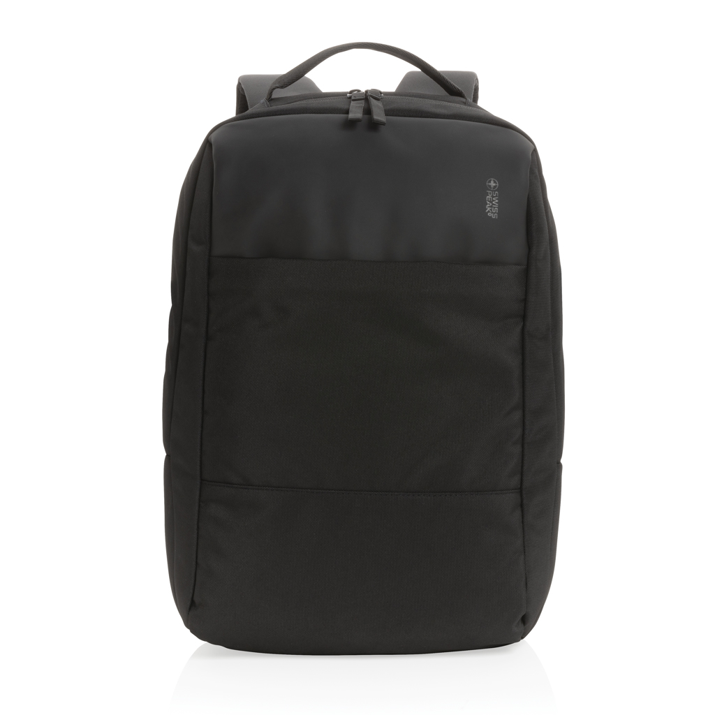 Swiss Peak AWARE™ RPET 15,6 инча ежедневна раница - Изображение 2