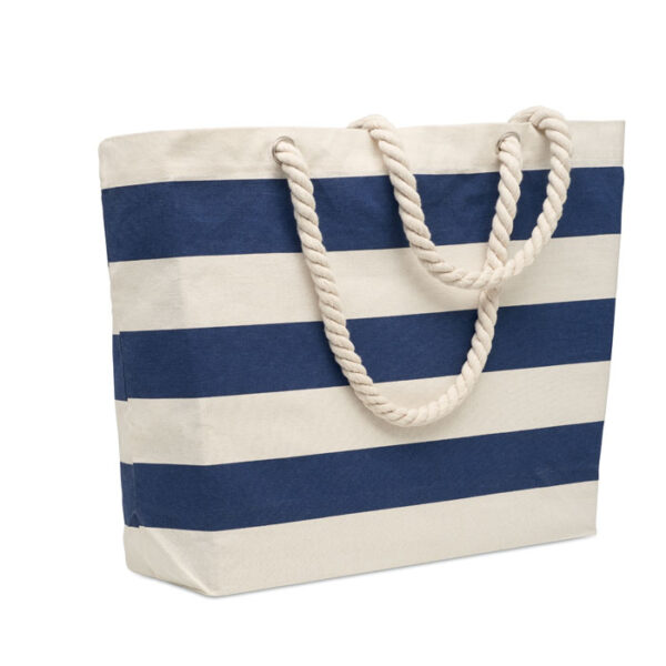 Beach bag in cotton 220 gr/m² HEAVEN STRIPE