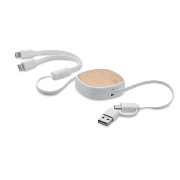 Прибиращ се USB кабел за зареждане TOGOBAM