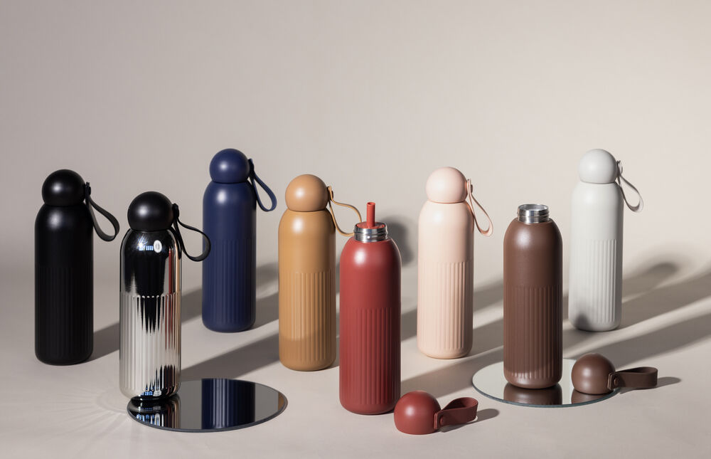 TEKLA THERMAL BOTTLE, BEIGE - Image 2
