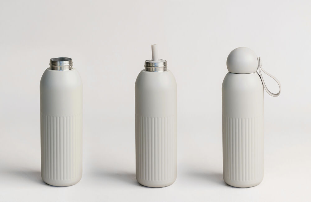 TEKLA THERMAL BOTTLE, BEIGE - Image 5