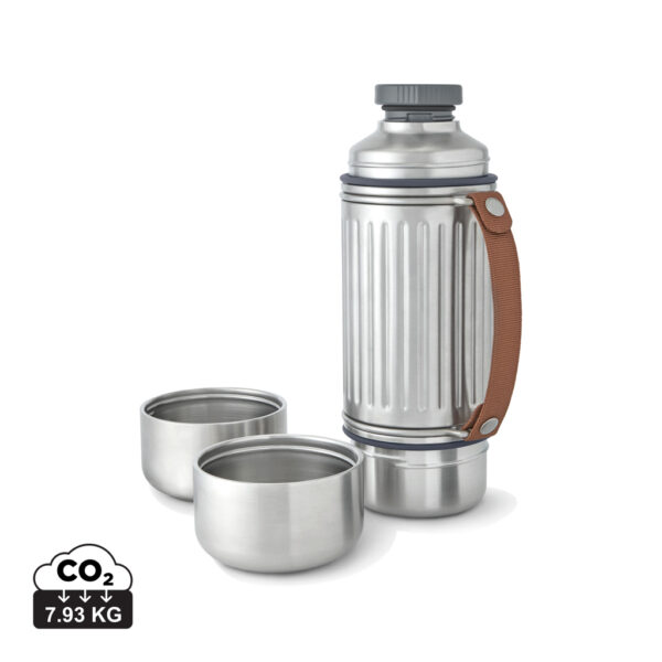 Explorer Flask Duo Термо бутилка 1L Black+Blum