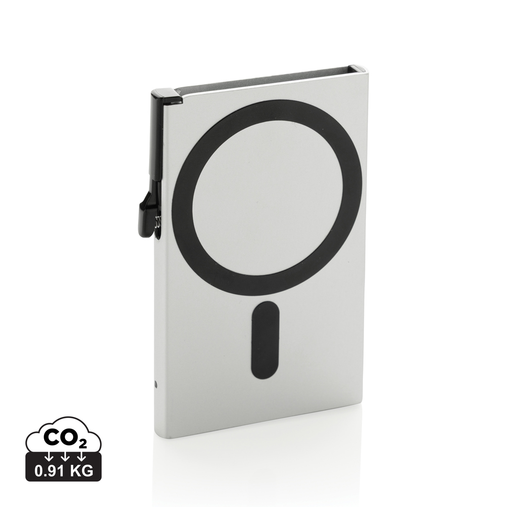 Стандартен алуминиев RFID магнитен картодържател за телефон - Изображение 4