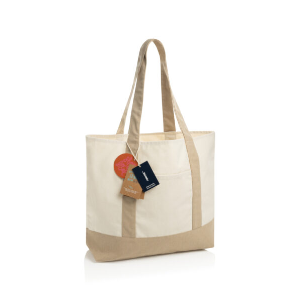 Чанта за пазаруване SHOP LOCAL AWARE™ от рециклиран памук, 350 gsm