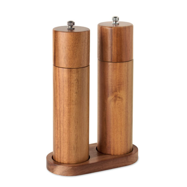 Acacia salt & pepper grinders TUCCO SET