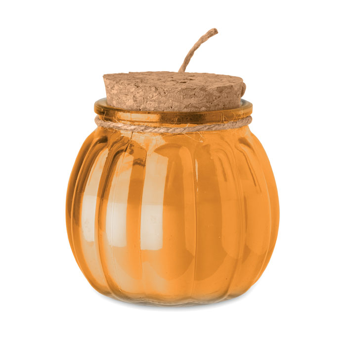 Свещ от растителен восък с аромат на ванилия „PUMKIN“ - Изображение 12