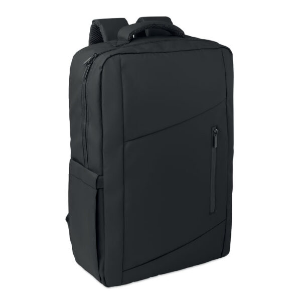 15" PU RPET laptop backpack METRO