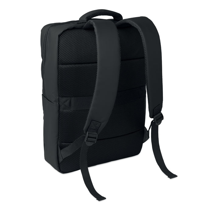 15" PU RPET laptop backpack METRO - Image 2