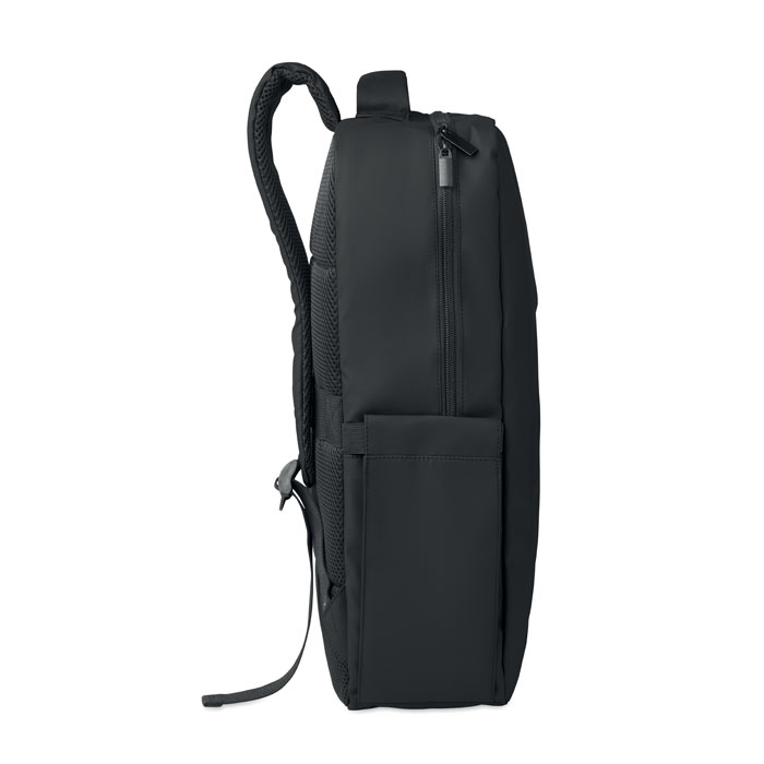 15" PU RPET laptop backpack METRO - Image 4