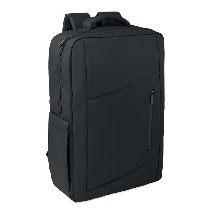15" PU RPET laptop backpack METRO