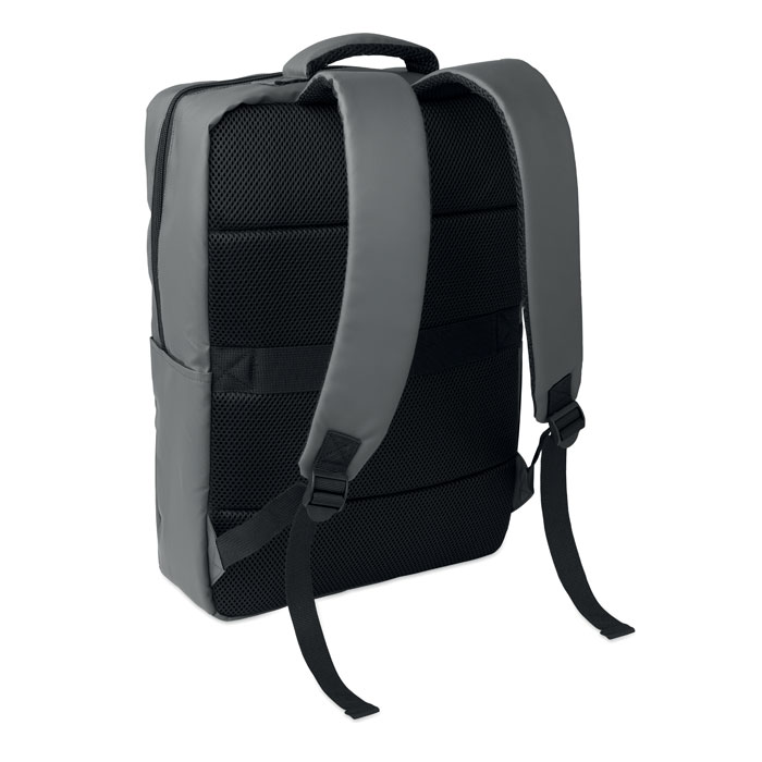 15" PU RPET laptop backpack METRO - Image 7