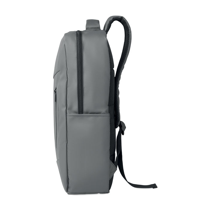 15" PU RPET laptop backpack METRO - Image 10