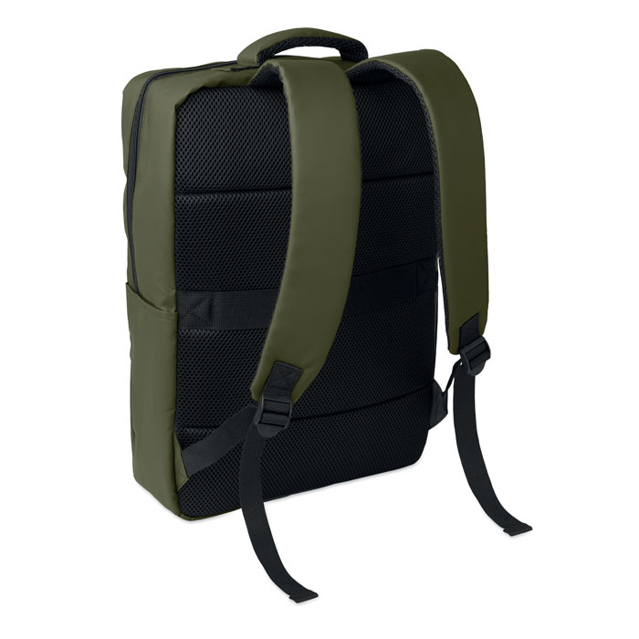 15" PU RPET laptop backpack METRO - Image 12