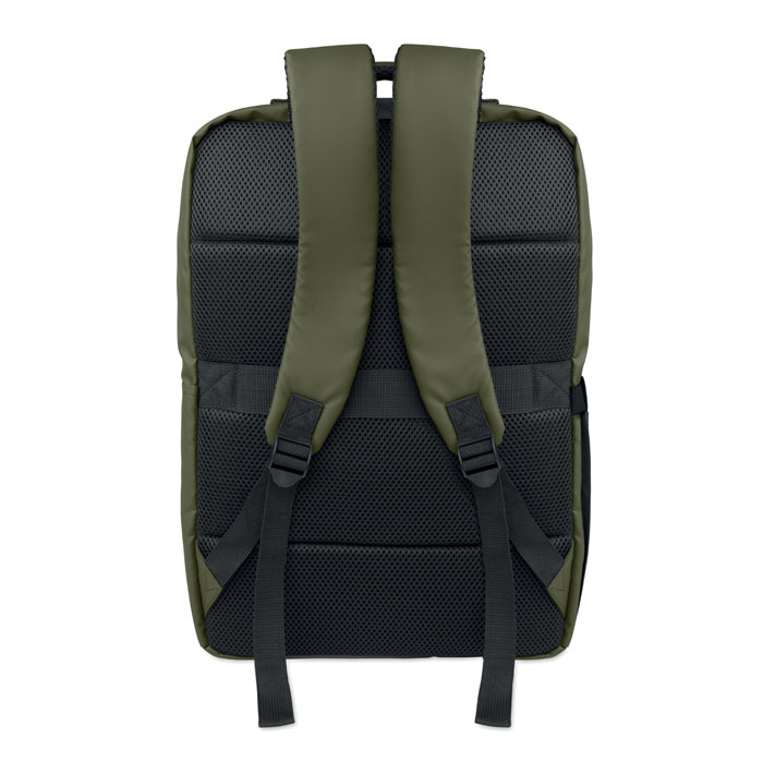 15" PU RPET laptop backpack METRO - Image 13