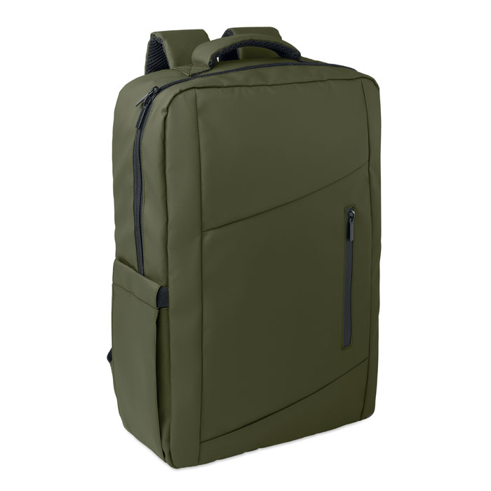 15" PU RPET laptop backpack METRO - Image 11