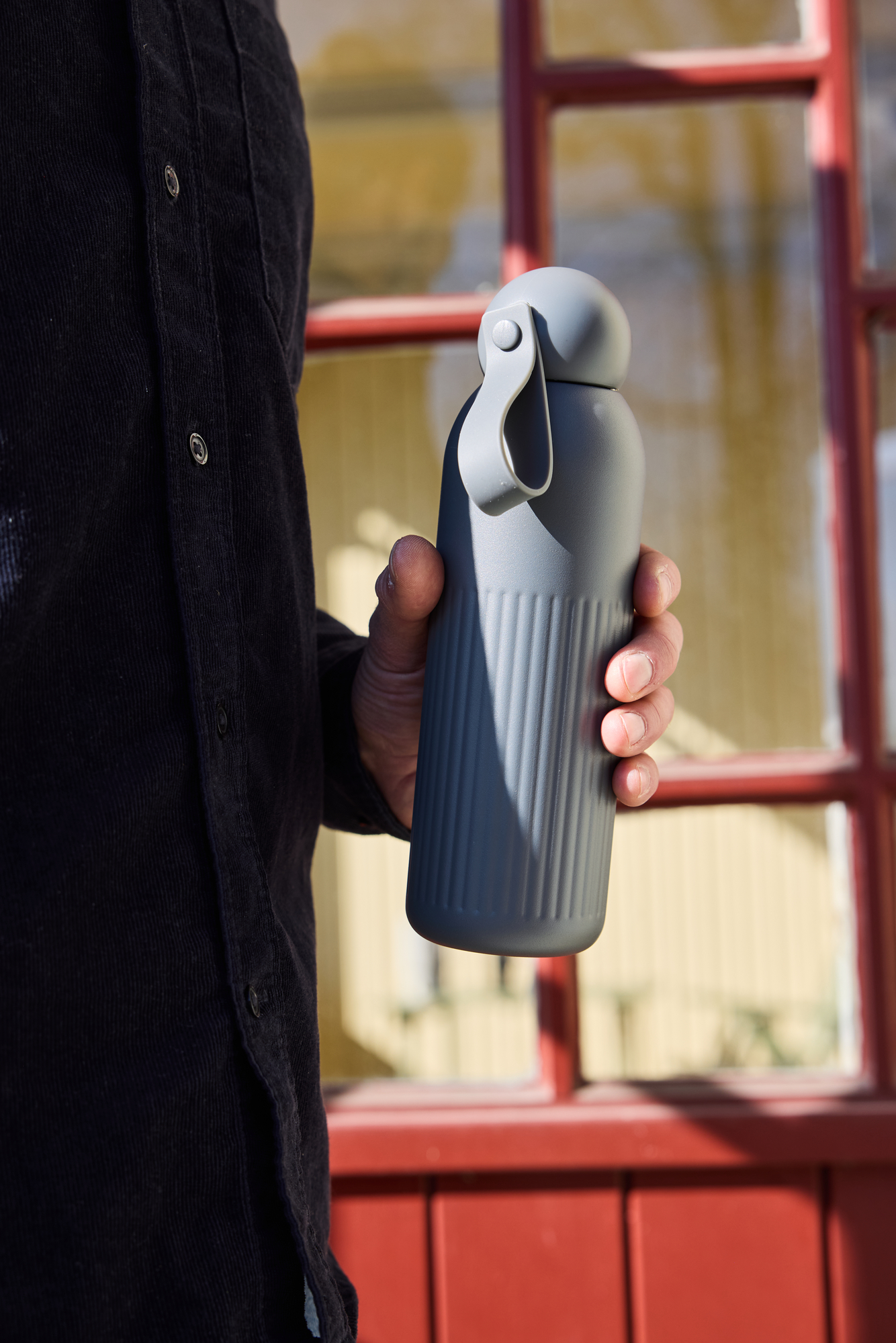 TEKLA THERMAL BOTTLE, GREY PANTONE 10C - Изображение 2